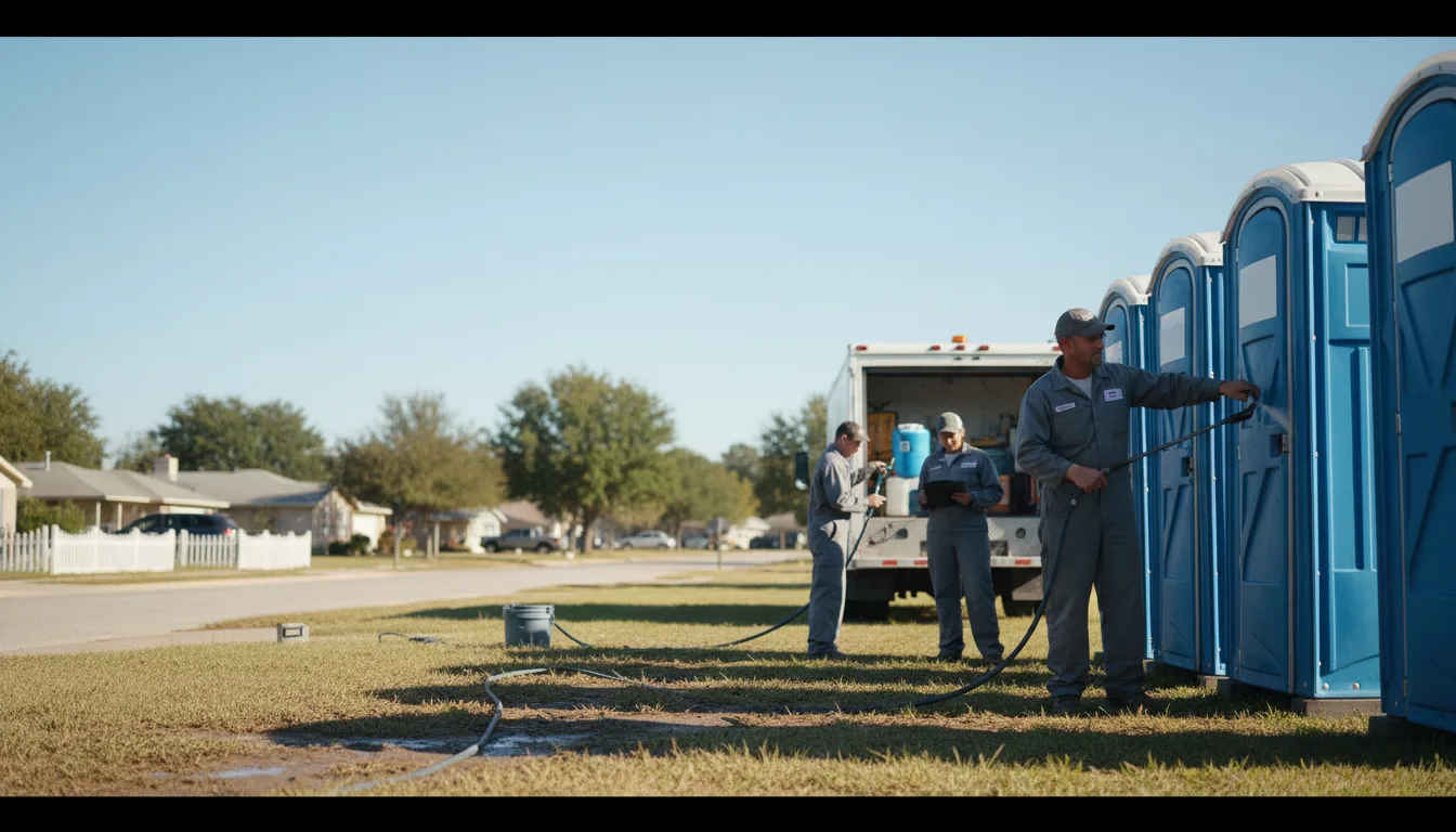 Long-Term Portable Toilet Rental in Gassville, AR near me